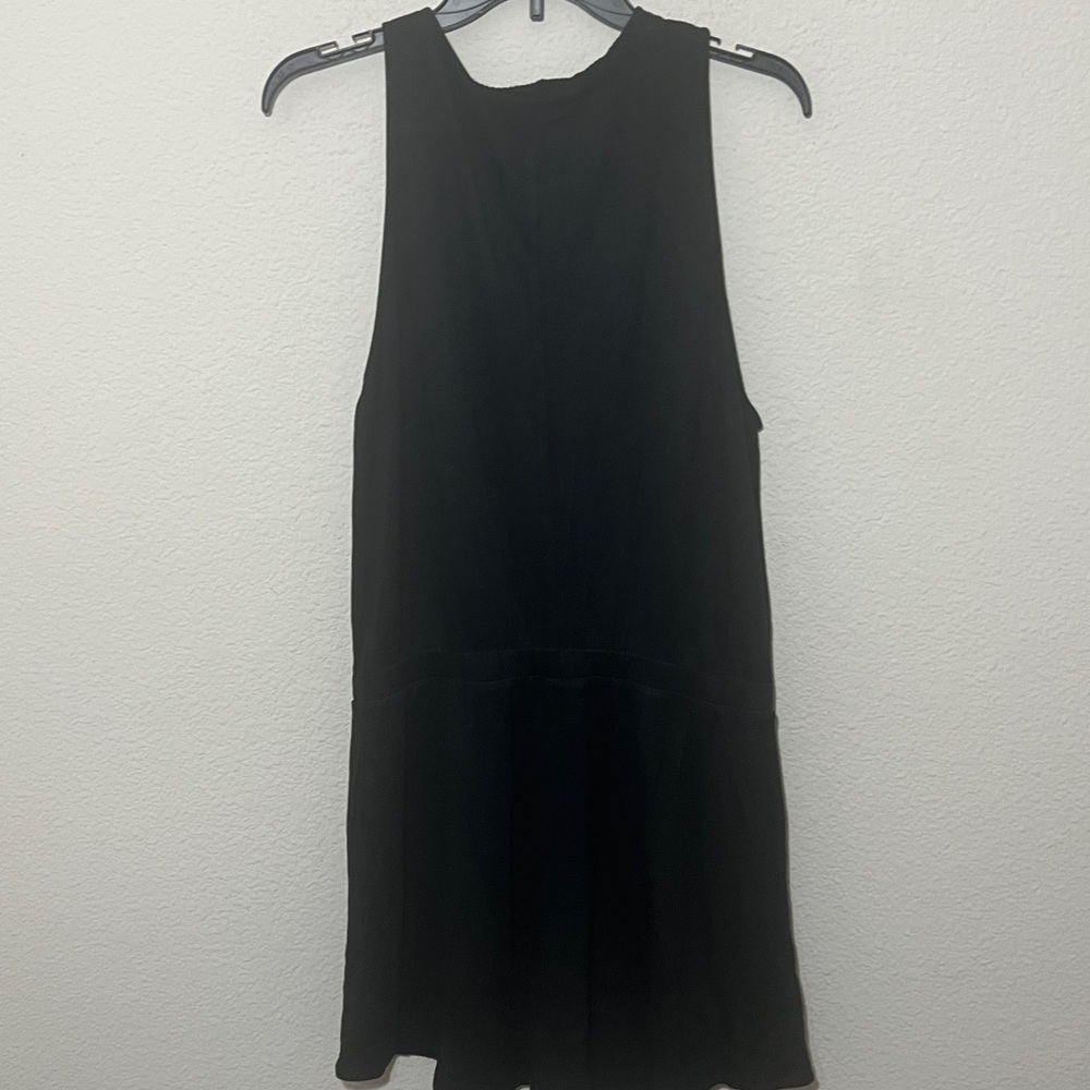 Splendid women’s Supersoft mini dress size L black summer lightweight - Picture 7 of 9